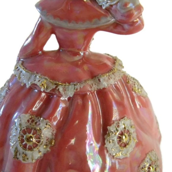 Ceramic Victorian Lady Figurine by Juanita Gilbert - Picture 5 of 10